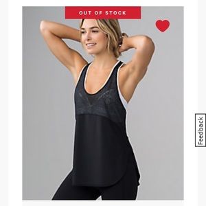 Lululemon Twist & Train Tank